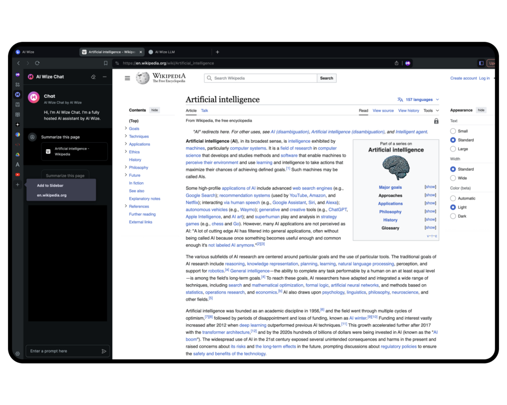 Bring managed agents into real browser work